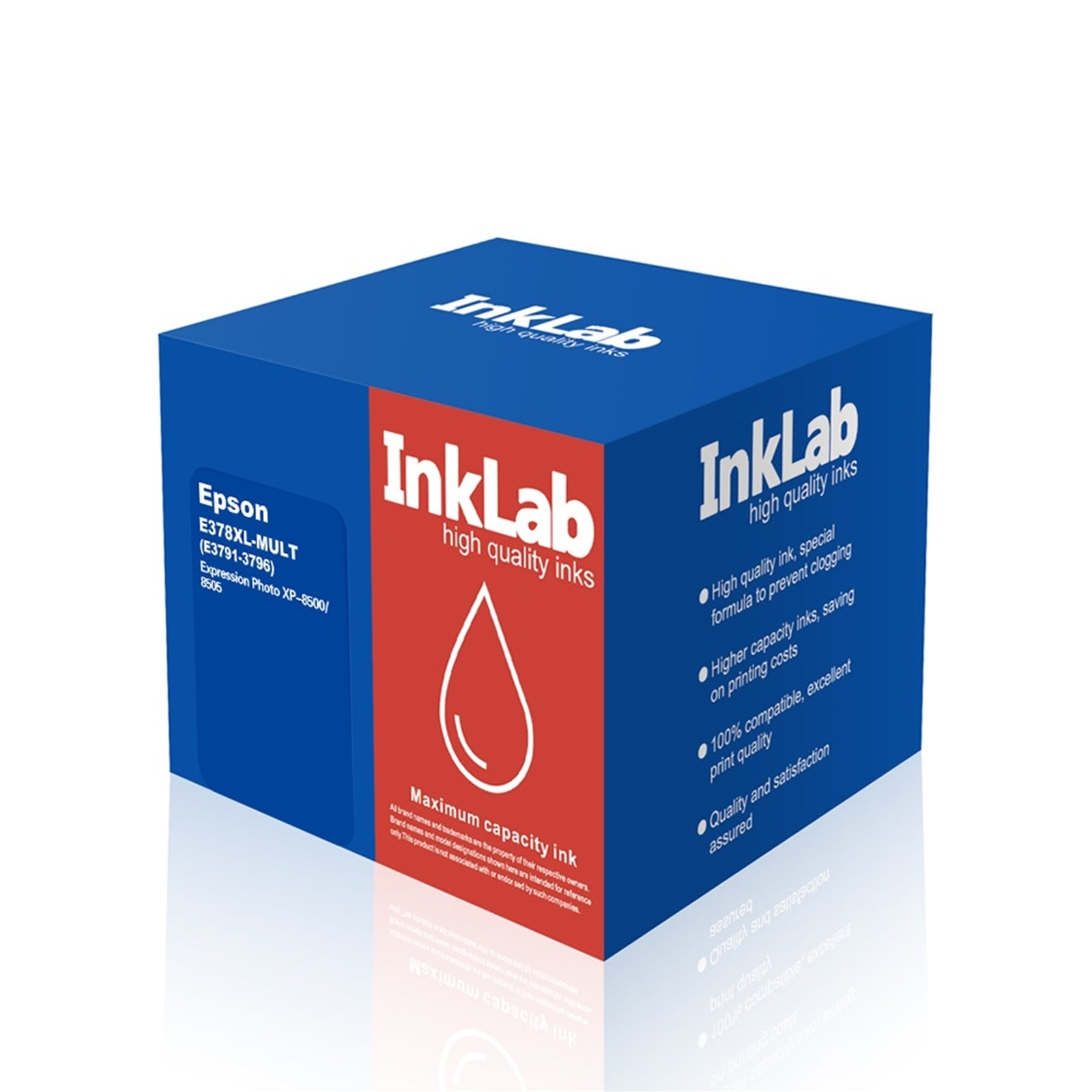 InkLab 378 XL Epson Compatible Multipack - Photo HD High-Capacity InkLab 378 XL Epson Compatible Multipack - Photo HD High-Capacity